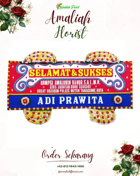 Papan Bunga Ucapan Selamat Angke